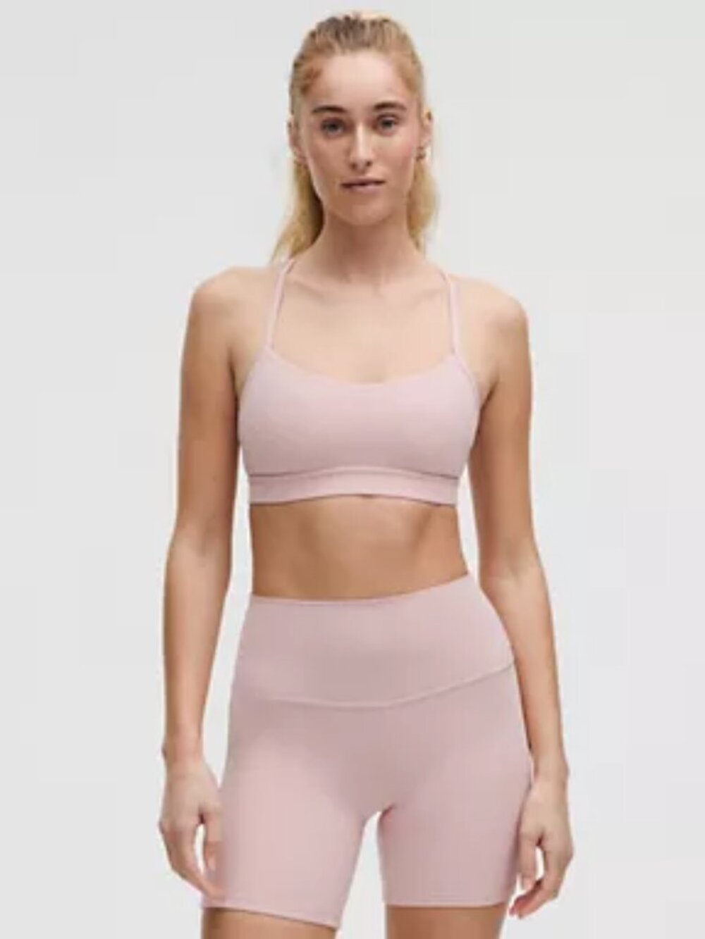 Lululemon | Flow Y Bra Nulu *Light Support, A–C Cups | Pink Haze